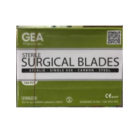 PROMO MURAH Pisau Bedah GEA Medical no 15 / Surgical blade / bisturi mata pisau HEMAT 20%