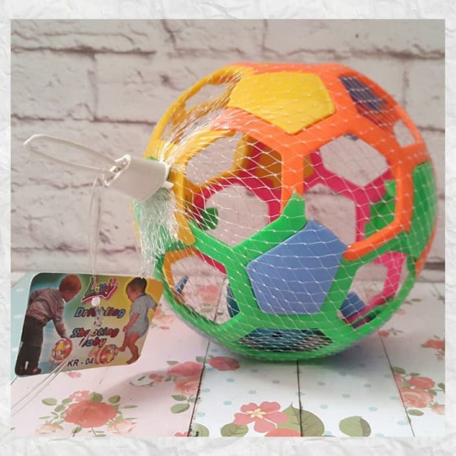 mwn.toys Mainan Bola Kerincingan Bayi Dribbling Shooting Baby No KR-04