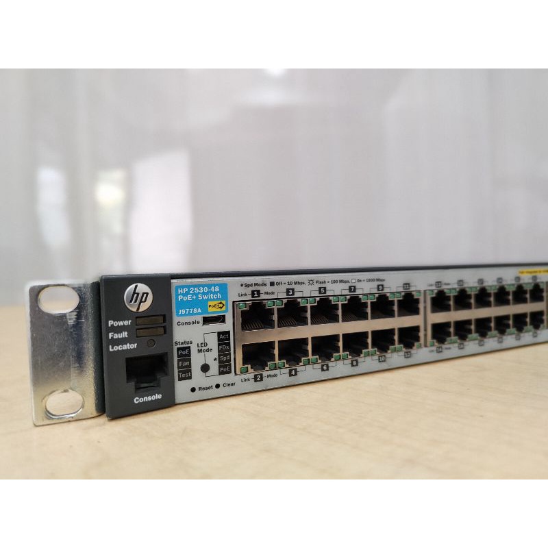 Switch manager HP/aruba  2530 48poe