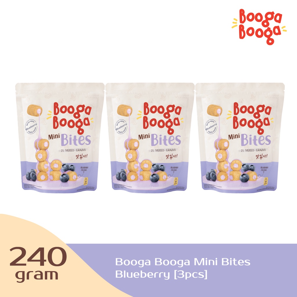 

Bundling Booga Booga Mini Bites Blueberry [3 pcs]