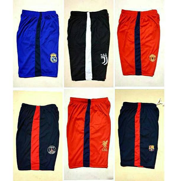 Np2> Celana bola club/kolor bola/celana bola all club/celana harian anak tanggung dan dewasa Kode Kc