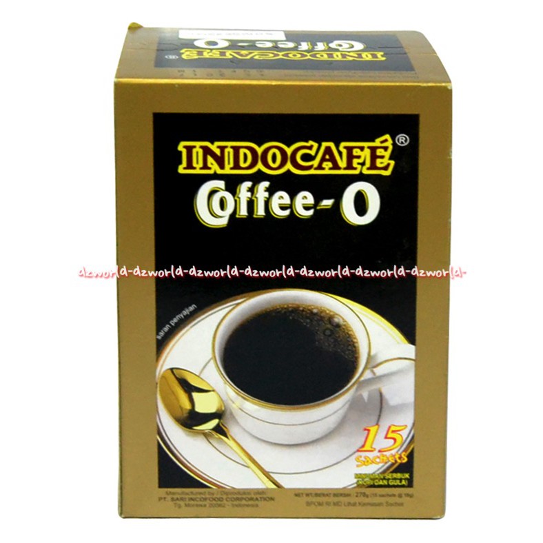 Indocafe Coffee-O 5sachet Kopi Hitam Plus Gula Kopi Bubuk Kopi Instan Kopi O CoffeO Indoc afe Coffee'O 5pcs