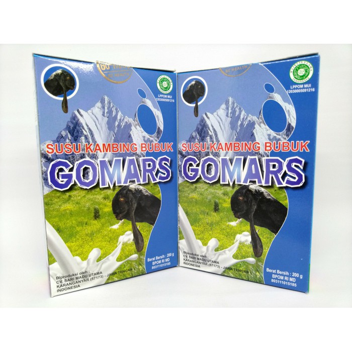 

Susu Kambing Etawa Ettawa Gomars Rasa Original