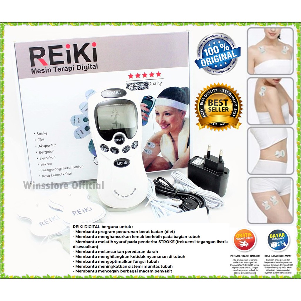 ALAT PIJAT REIKI ALAT PIJAT PUNGGUNG KAKI ALAT PIJAT ELEKTRIK AKUPUNTUR ELEKTRIK ALAT TERAPI PUNGGUN