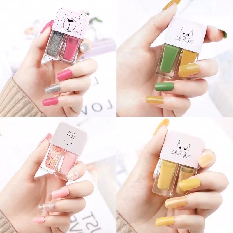 RATU ♥️ 2IN1 KUTEKS KARAKTER ♥️ CAT KUKU NAIL ♥️ KUTEKS KOREA B1-B15