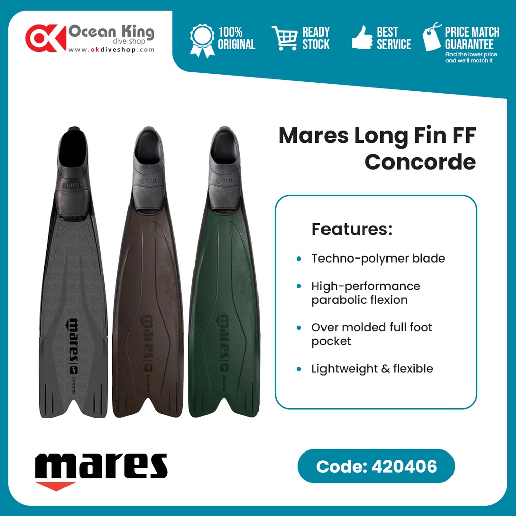 Long Fin Mares FF Concorde