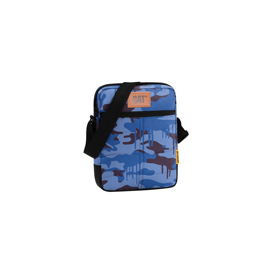 Caterpillar Ryan Tas Selempang Pria - Dripping Camo Blue