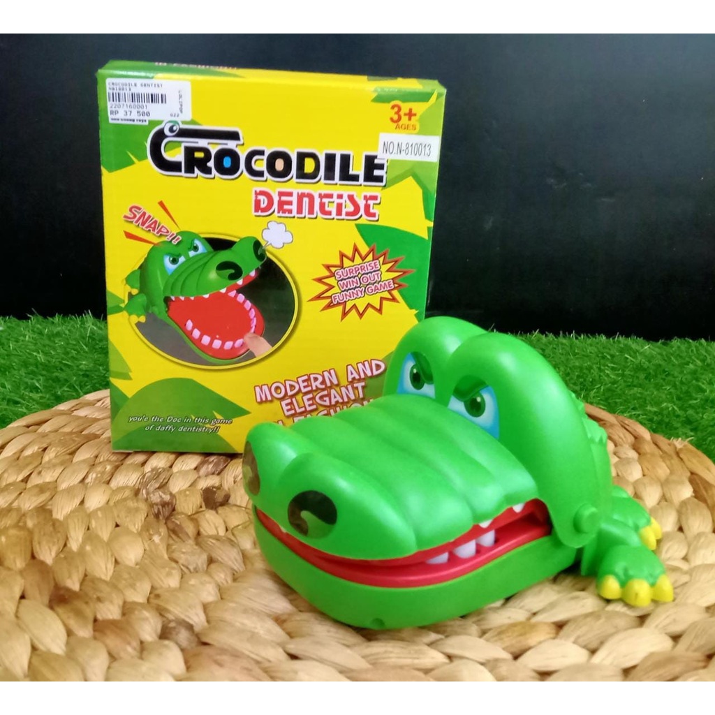 Mainan Gigit Buaya Crocodile Dentist