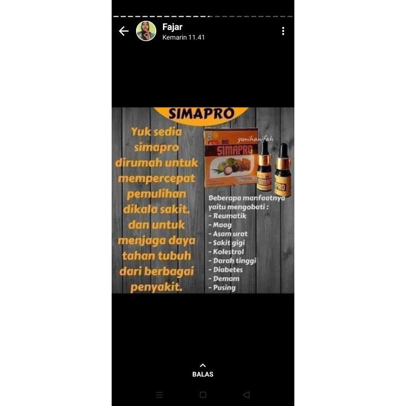 bio simapro original MSI