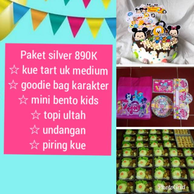

Paket ulang tahun murah goodie bag karakter