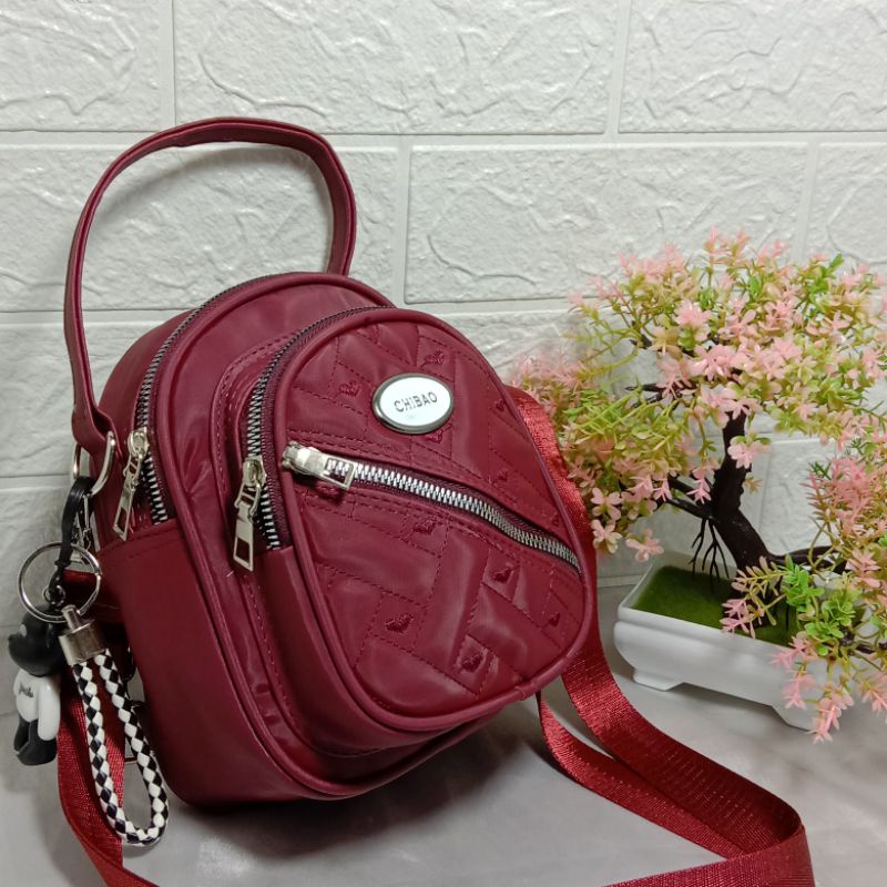 TAS RANSEL SELEMPANG CIBAO MINI WANITA 3in1