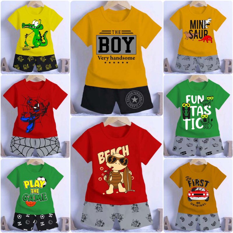 SETELAN ANAK LAKI-LAKI/BAJU ANAK LAKI-LAKI LUCU