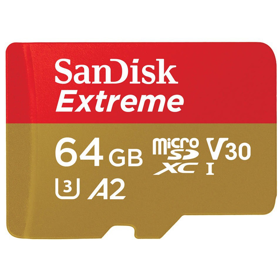 Memory Card Micro SD Sandisk 64Gb Class10 160mbps Extreme V2 Sandisk Original Garansi Life Time