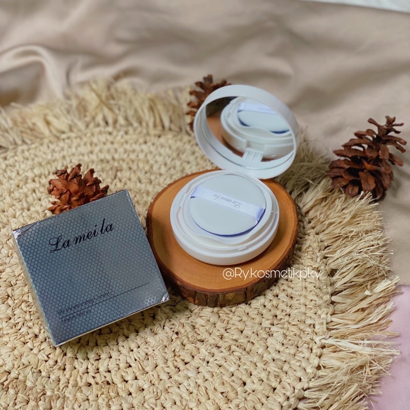 Lameila Cream Cushion Bb Cushion Moisturizing white