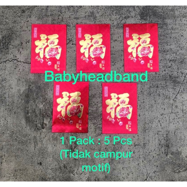 

KERTAS ANGPAO FUK BUNGA IMLEK 2022/ANGPAO XINCIA/ANGPAO SINCIA/IMLEK/CNY