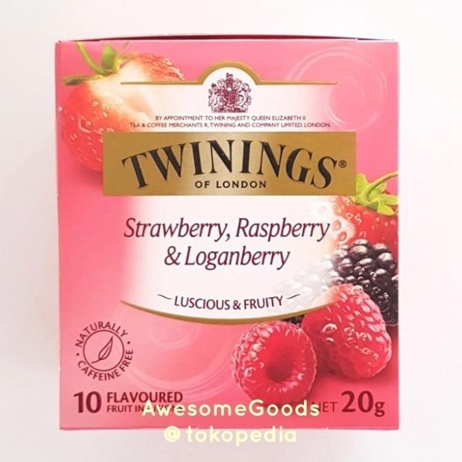 

[COD] Twinings Strawberry, Raspberry & Loganberry 10 Tea Bags [COD]