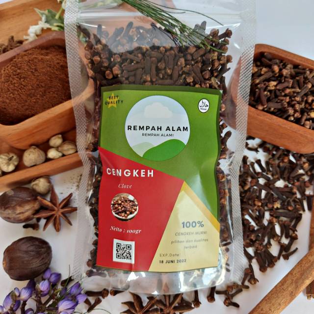 50gr 100gr Cengkeh Clove by REMPAH ALAM Rempah Bumbu 50gr 100gr Cengkeh Clove by REMPAH ALAM Rempah Bumbu