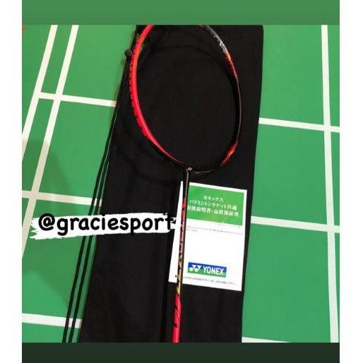 Raket Yonex Astrox 77 Japan Version Shine Red