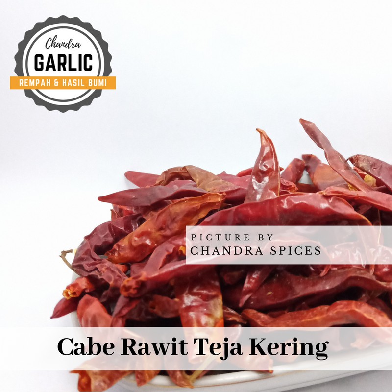 

cabe teja kering / cabe rawit import kering 1 kg