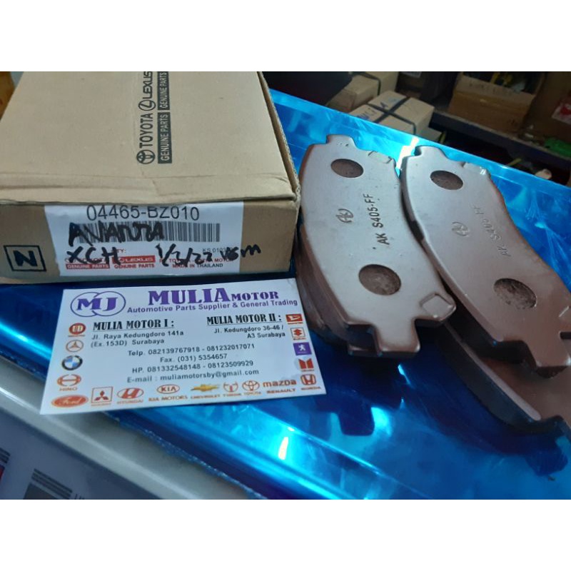 kampas rem depan avanza 04465-BZ010