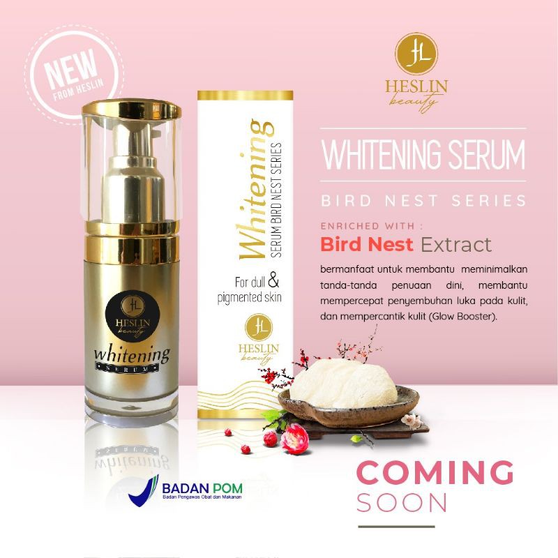 (SIAP KIRIM) SERUM HESLIN BEAUTY/HESLIN SERUM (WHITENING SERUM/ACNE SERUM/GLASSKIN SERUM)-5