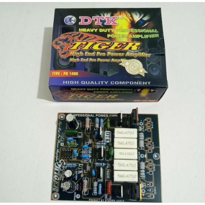 Kit driver power amplifier DTK PD 1400 Tiger Mono Profesional