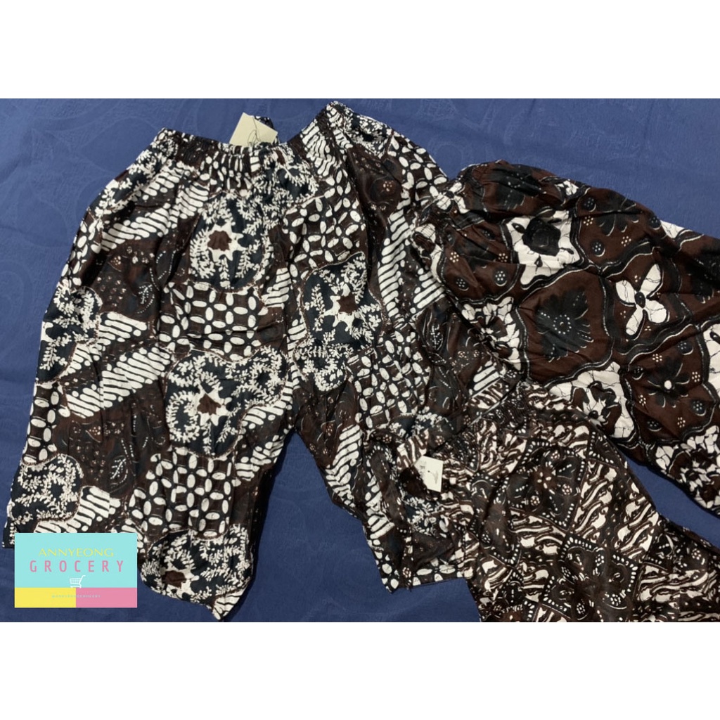 celana pendek batik celana batik wanita celana santai celana pantai wanita celana batik santai