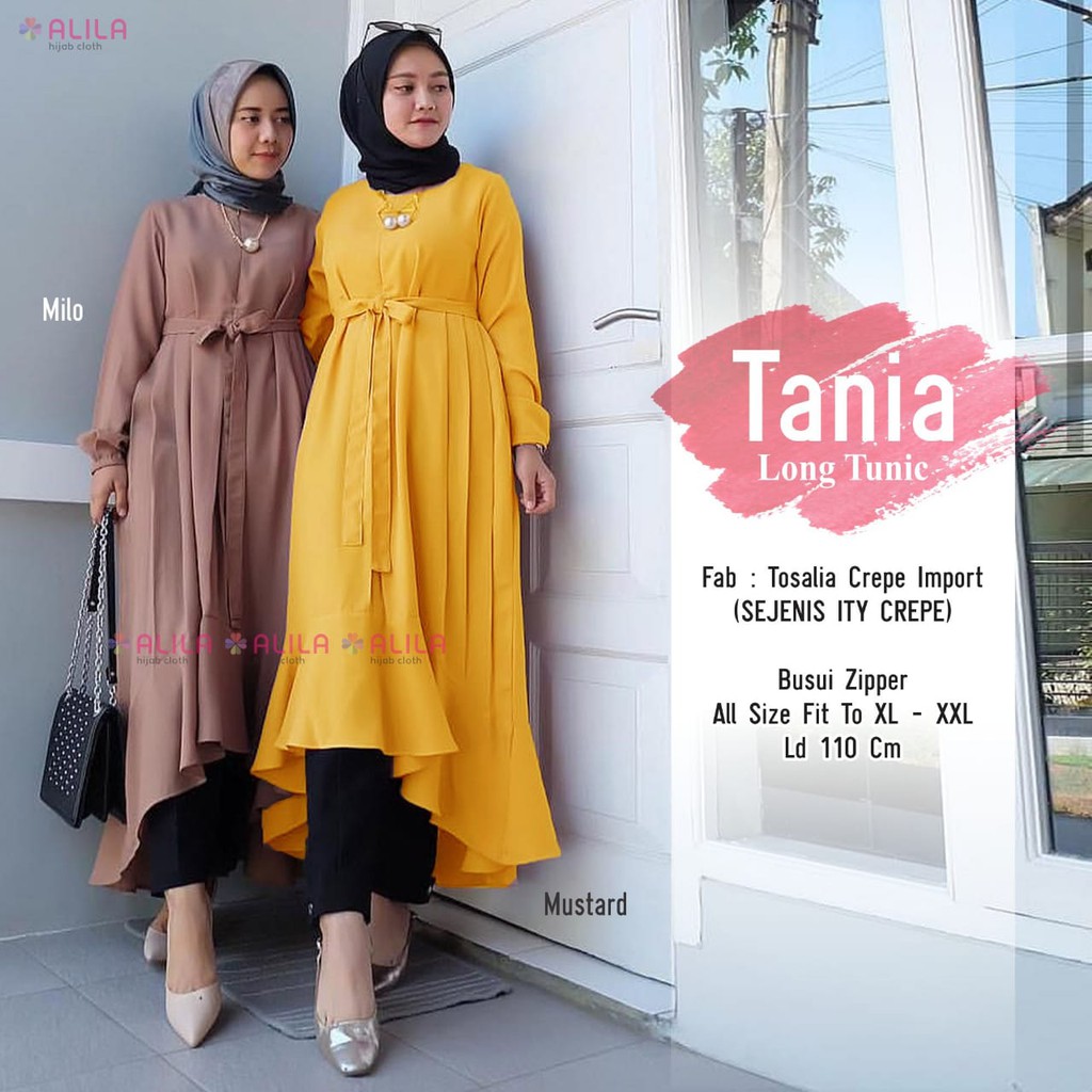 10+ Ide Long Tunik Remaja Kekinian Baju Tunik Kekinian ...