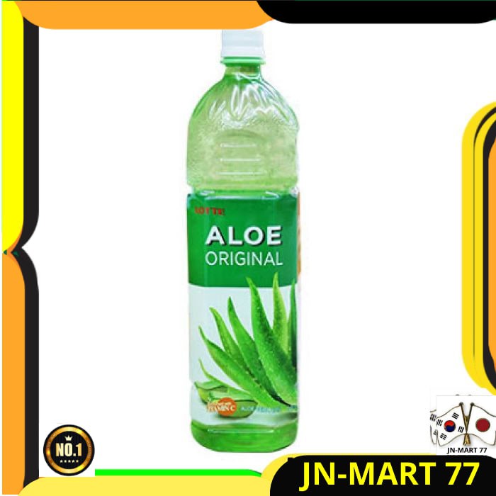 

KOREAN FOOD/MINUMAN KOREA LOTTE ALOE VERA DRINK 1.5 LTR - LIDAH BUAYA