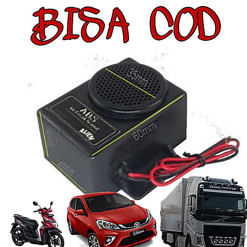 (BISA COD)Modul Rem Suara Angin motor/mobil 12v