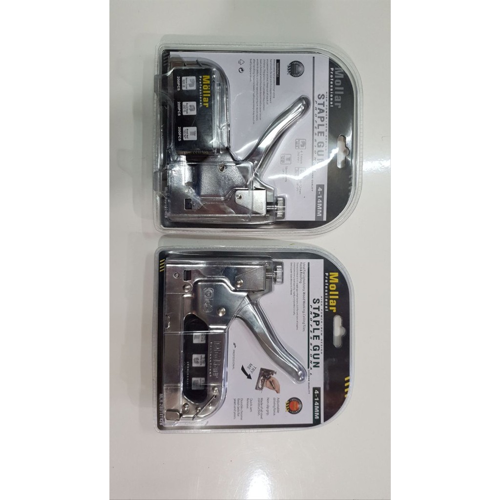 

MOLLAR Staple Gun 3 in 1 Way Heavy Duty Staples Tembak hekter jok terlaris