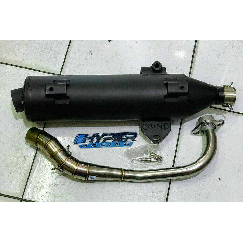 Knalpot Tsukigi Original Thailand Emboss VND Xeon Karburator / Xeon Karbu