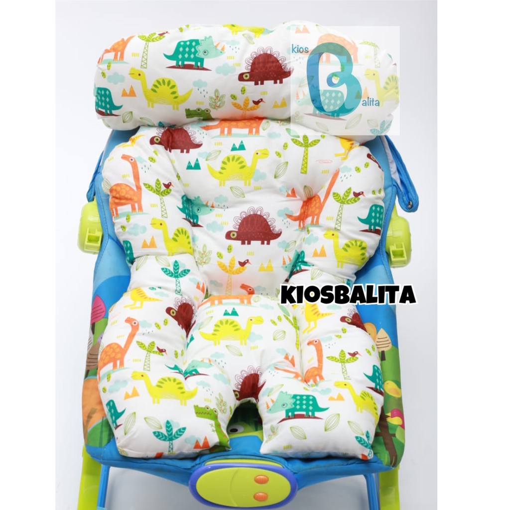 PREMIUM ALAS STROLLER BAYI / CAR SEAT BABY (5 LUBANG) UNIVERSAL STROLLER / PADDING ALAS STROLER PAD