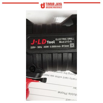 IBACHI 13 mm Variable Speed Mesin Bor Beton Impact ryu Drill