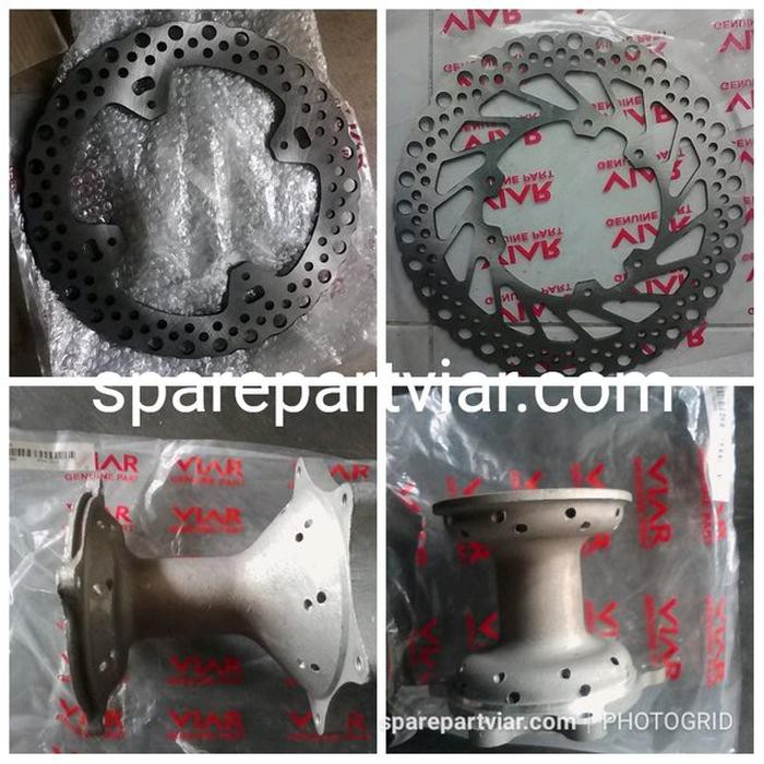 TROMOL PIRINGAN DEPAN DAN BELAKANG VIAR CROSS X 250 LIMITED
