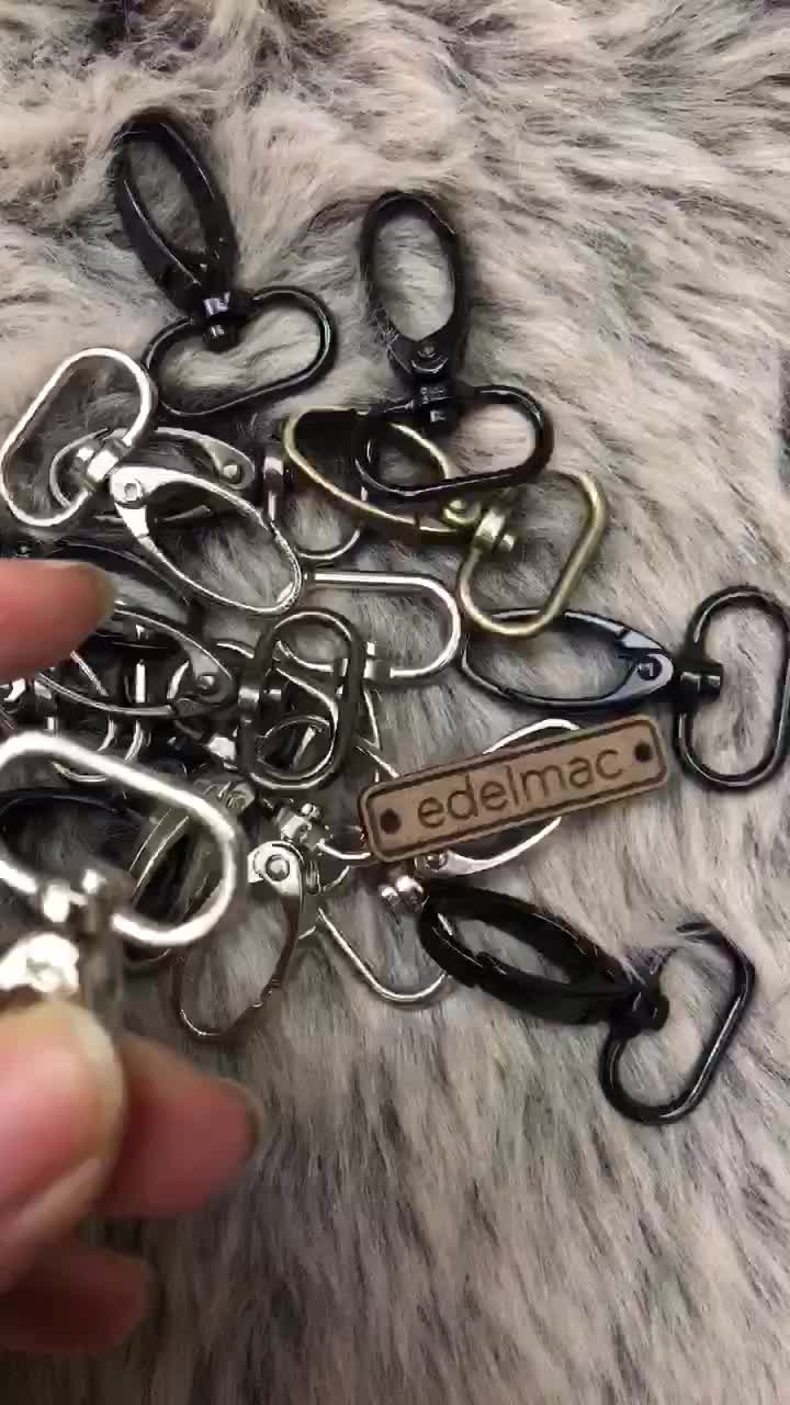 Kait Tas Gantungan Kunci Besi Bentuk Oval uk Kecil Kait Tas Gantungan Kunci Besi Bentuk Oval uk Kecil