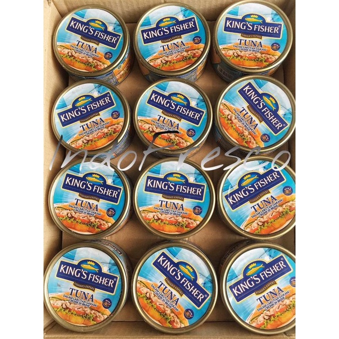 

King's Fisher Tuna in Brine- Tuna Kaleng 170g- 1Dus KHUSUS GOSEND ---Termurah---