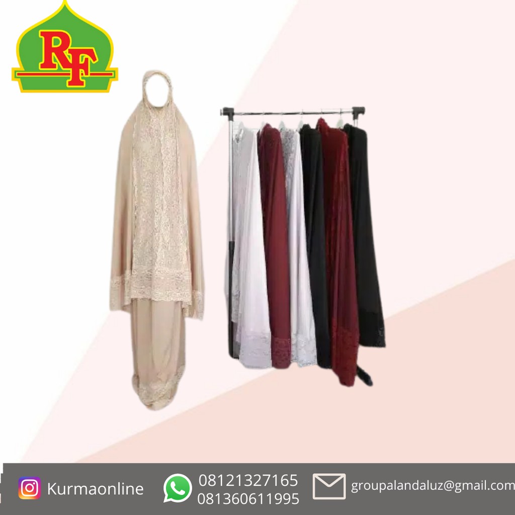 Istana Muslim Mukena KD Katun Paris Dewasa / MUKENA KATUN PARIS