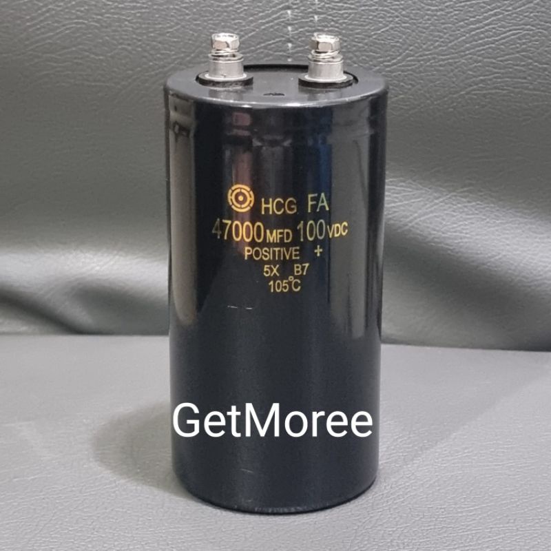 Elco 47000uf 100v HCG Elko  47000 uf  100 v HCG