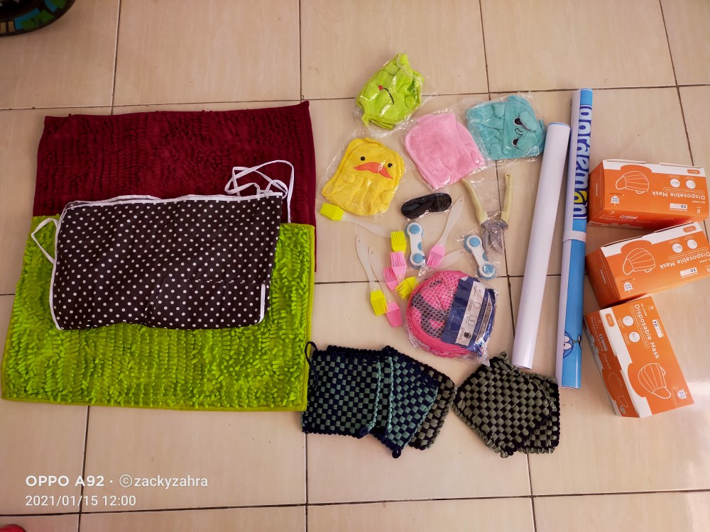 Stc Set Kulkas Dan Kompor Motif Doraemon