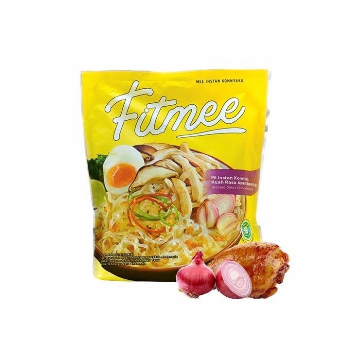 

Ss5g Fit Mee Mie Shirataki Rasa Ayam Bawang Diet Keto Fitmee Ff0415