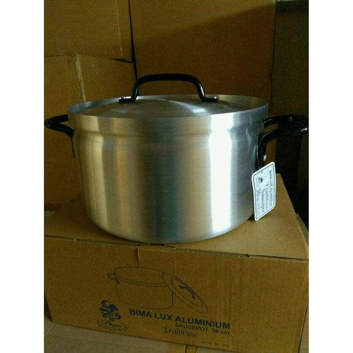 Panci Bima lux 30cm aluminium saucepot (BL012)