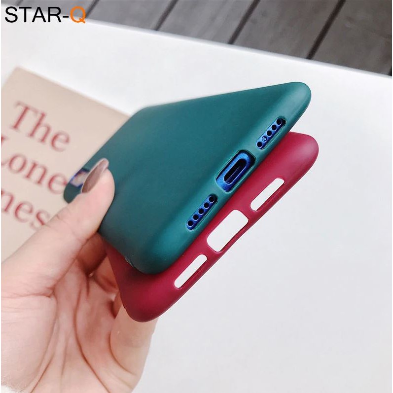 Redmi 9 9A 9C 9T 10 Xiaomi Macaroon Candy Case Soft Silikon Polos-5