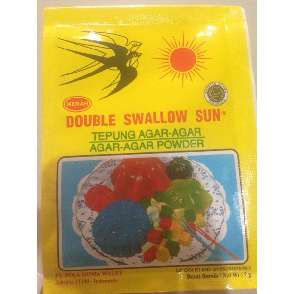 

Tepung Agar Agar Double Swallow Sun