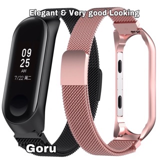 Strap milanese xiaomi mi band 3 miband 2 tali jam