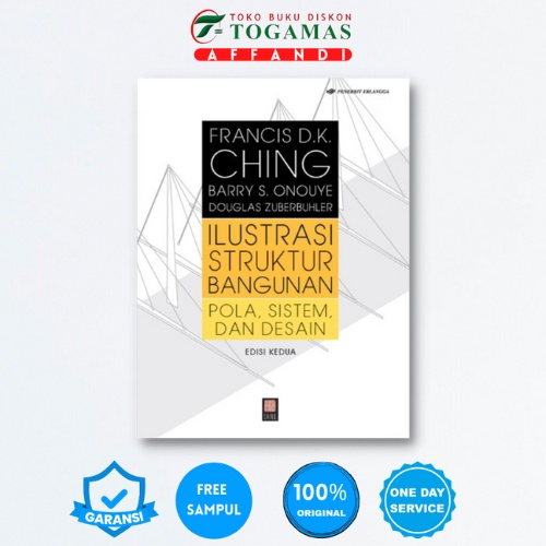 ILUSTRASI STRUKTUR BANGUNAN POLA, SISTEM, DAN DESAIN ED. KEDUA | FRANCIS D.K, CHING, BARRY S. ONOUYE