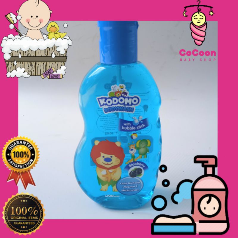 Kodomo Body Wash Blueberry 200ml / Sabun Mandi Bayi dan Anak