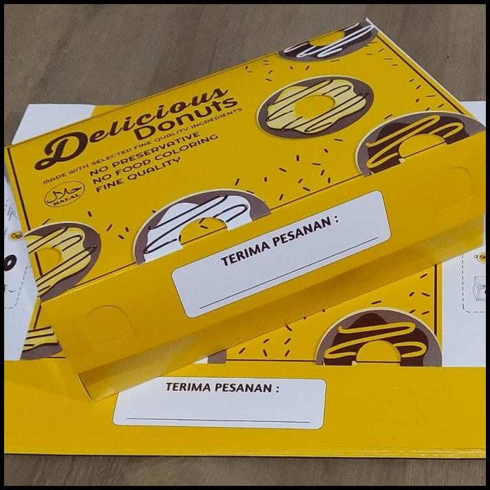 

Dus Donat Ukuran 27X18,5X5,5Cm Isi 50 Pcs
