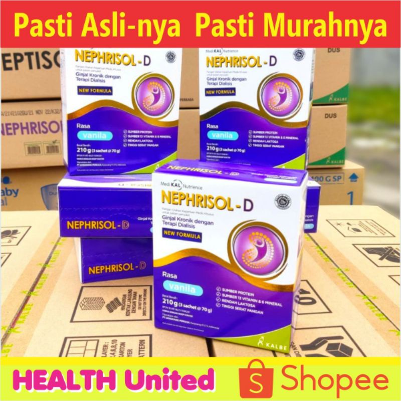 

Nephrisol - D Vanila 210 gram