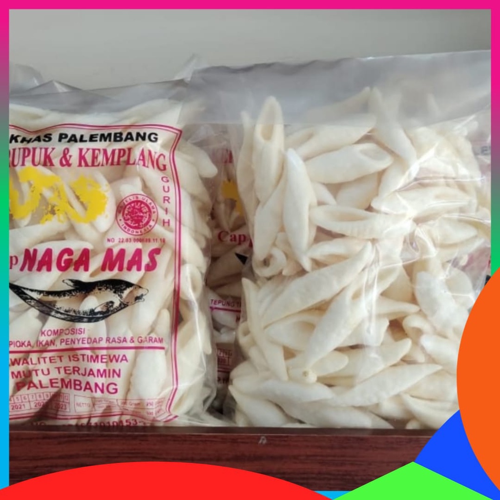 

KERUPUK PALEMBANG BUNCIS 250 GRAM KEMPLANG DAN KERUPUK NAGA MAS KHAS PALEMBANG